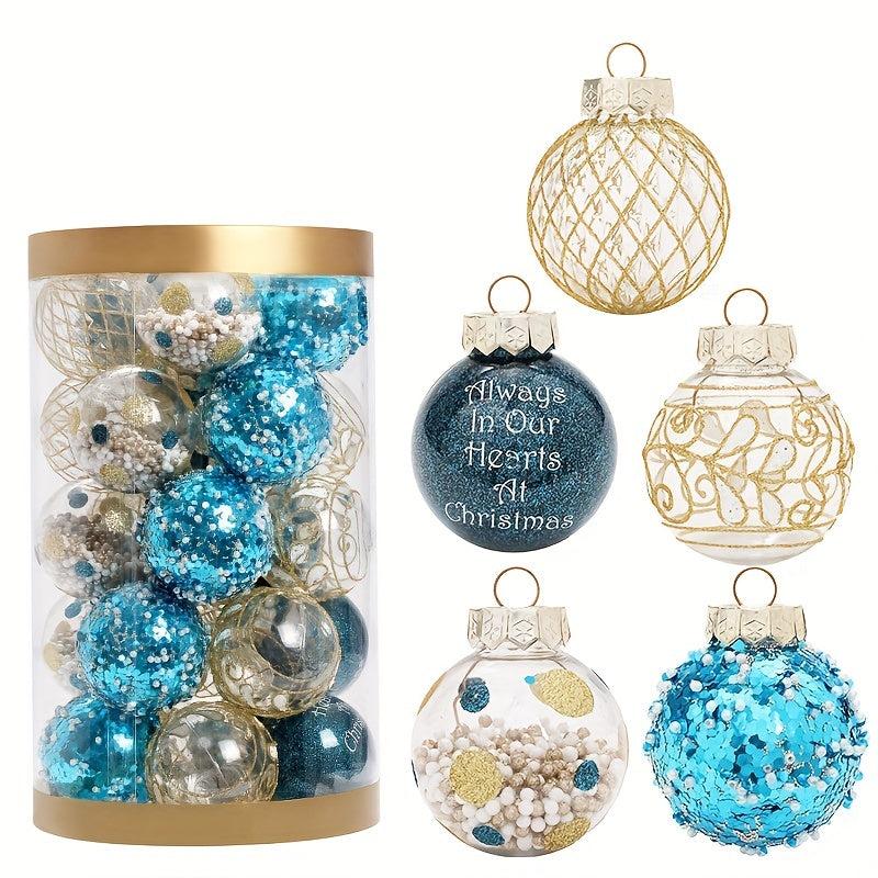 25pcs Christmas Ball Set Tree Decoration Pendant