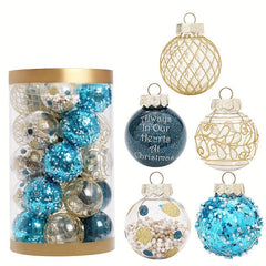 25pcs Christmas Ball Set Tree Decoration Pendant
