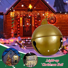 Christmas Decoration Smile Bell Balloon Outdoor Fun Pvc Christmas Inflatable Bal