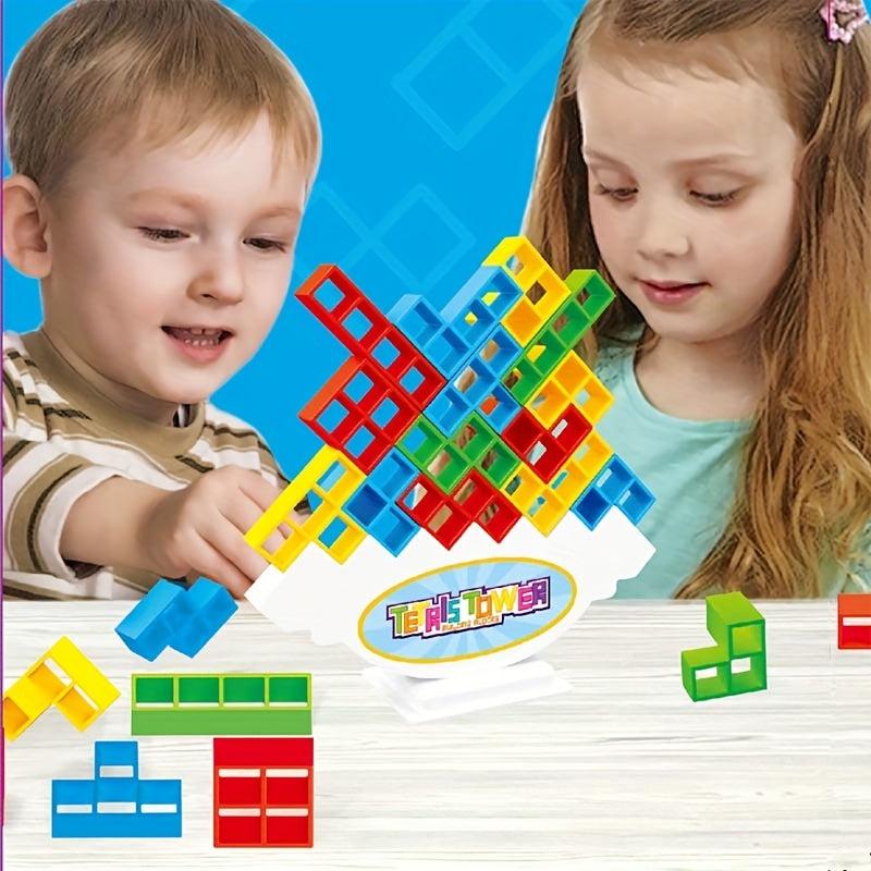 Swing Building Blocks Toy Table Balance Puzzle Game
