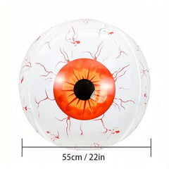 3pcs Halloween Inflatable Eyeball Decoration 22inch Horror 4D Inflatable Eyeball