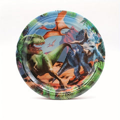 Dinosaur Plates Set for 20 Guests - Dino Party Supplies