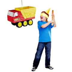 Construction Dump Truck Pinata For Boys Birthday Party