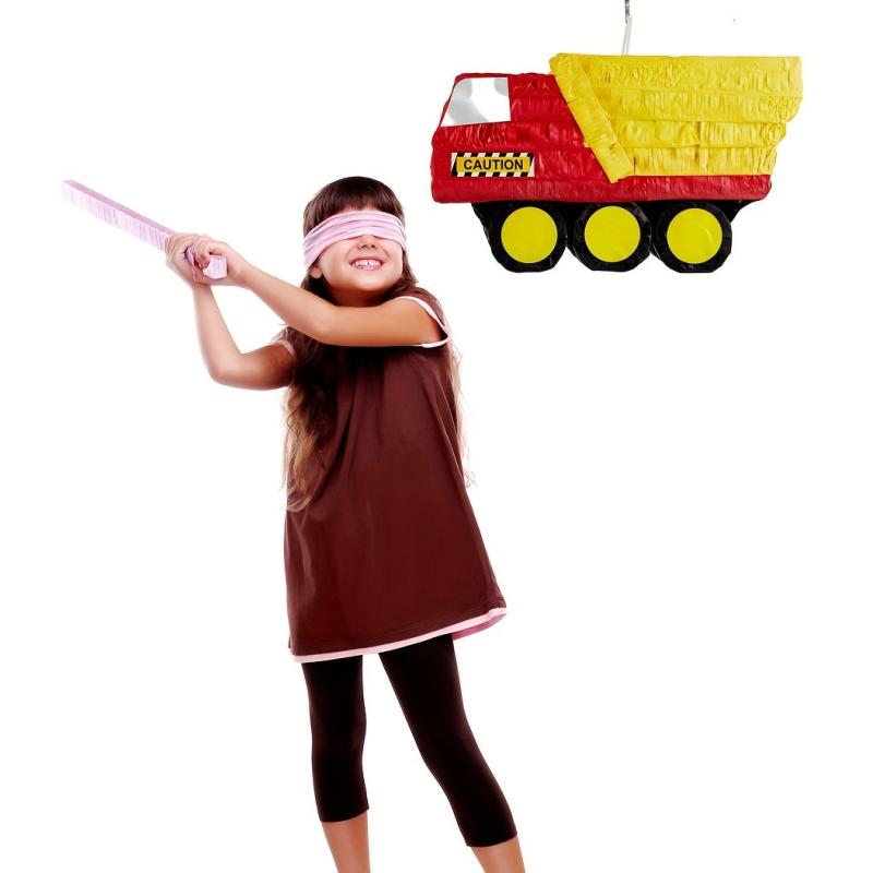 Construction Dump Truck Pinata For Boys Birthday Party