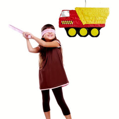 Construction Dump Truck Pinata For Boys Birthday Party