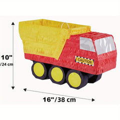 Construction Dump Truck Pinata For Boys Birthday Party