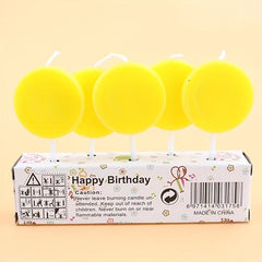 Smiley Face Birthday Candle Decoration