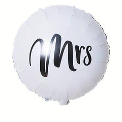 2pcs Mr Mrs Decorative Wedding Balloons