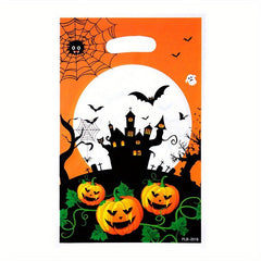 Halloween Party Decorations Set Bloody Tableware Pumpkin Plates Napkins Tableclo