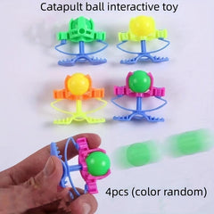 4pcs Kids Catapult Ball Toys - Holiday Party Small Gift