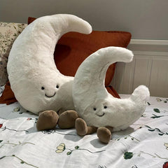 Soft Plush Toy Moon Pillow Throw Pillow Gift