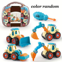 DIY Detachable Engineering Car Toy Set for Children