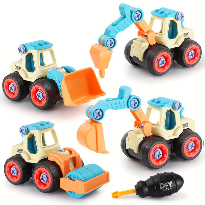 DIY Detachable Engineering Car Toy Set for Children