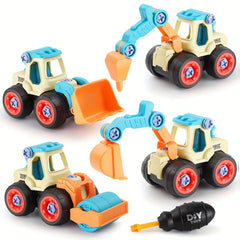 DIY Detachable Engineering Car Toy Set for Children