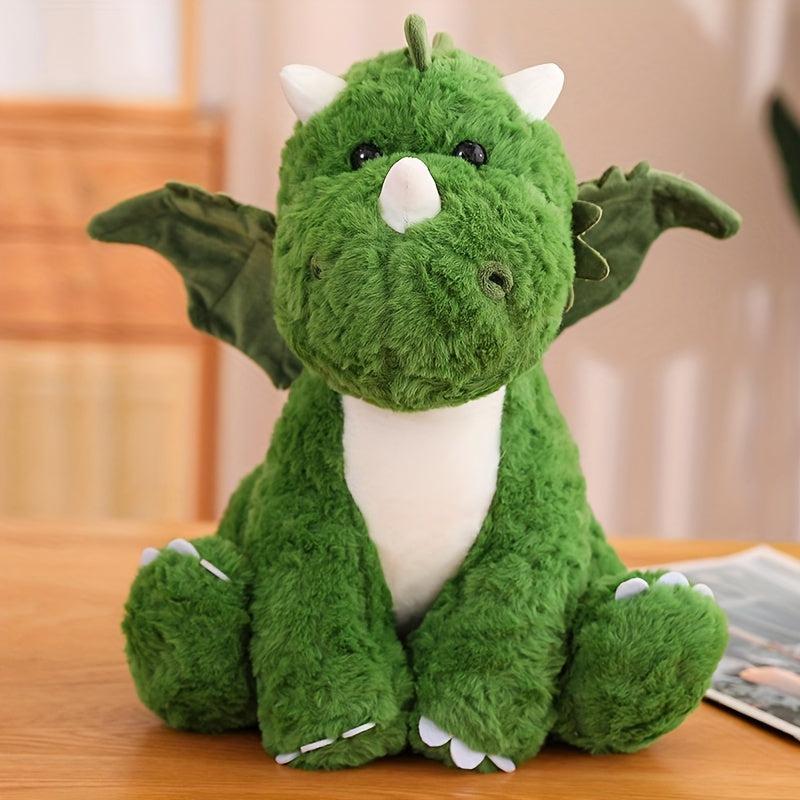 7-inch Dinosaur Doll & Eggshell Plush Toy - Hatching Baby Dinosaur Gift