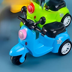 Mini Toy Car Motorcycle Assembly Pull Back Motorcycle