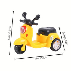 Mini Toy Car Motorcycle Assembly Pull Back Motorcycle