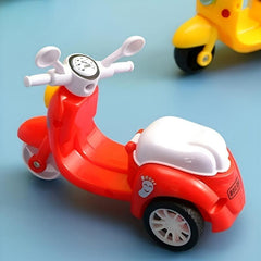 Mini Toy Car Motorcycle Assembly Pull Back Motorcycle