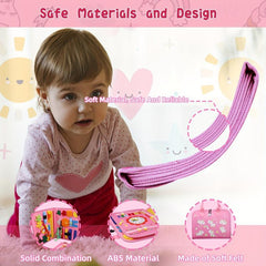 Kids Blanket Book Busy Board Education Toys Felt Practice Learning Board