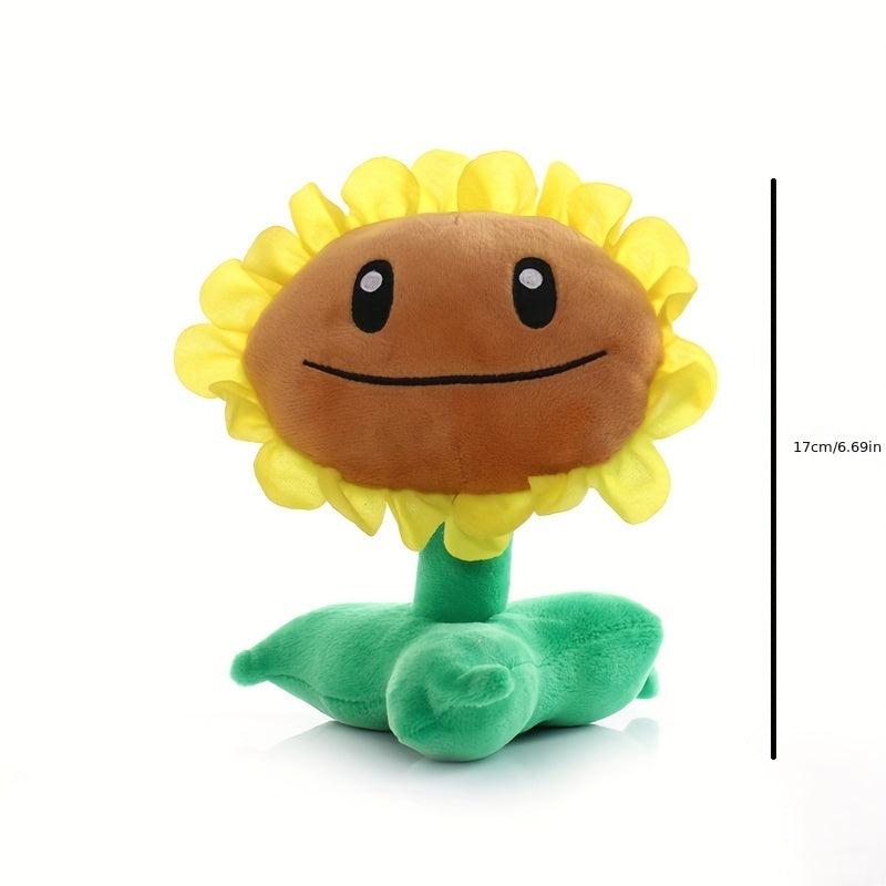 Sunflower Plush Toy Doll PVZ Stuffed Figure Doll Sunflower Plush