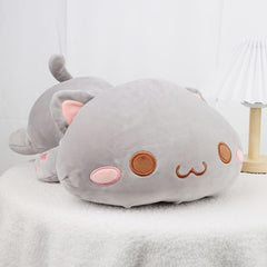 9in Cat Plush Pillow Sofa Cushion Stuffed Cartoon Animal Doll - Lovely Gift