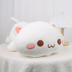 9in Cat Plush Pillow Sofa Cushion Stuffed Cartoon Animal Doll - Lovely Gift