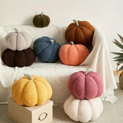 Creative Pumpkin Plush Cushion Home Throw Pillow Halloween Gift