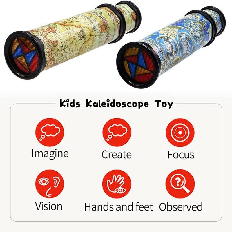 Classic Kaleidoscope Toy Stretchable Long For Boys & Girls