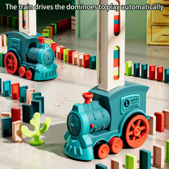Train Domino Puzzle Toy Educational Game Requires 2 AA Batteries