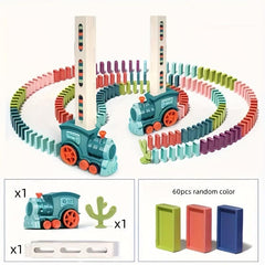 Train Domino Puzzle Toy Educational Game Requires 2 AA Batteries