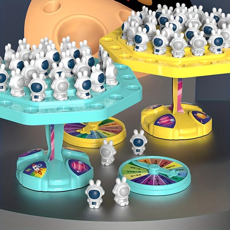 Space Balance Plate Stacking Toy Educational Eye Coordination Focus Desktop Game