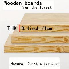 Solid Wood Base Display Box for Collectibles