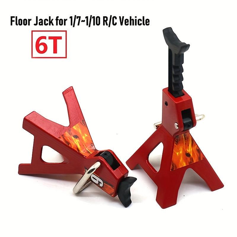 6 Ton Jack Stands Pair for Remote Toy Car Tire Change