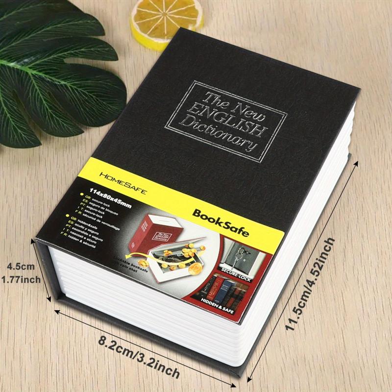 Hidden Dictionary Safe with Password Money Stash & Book Storage