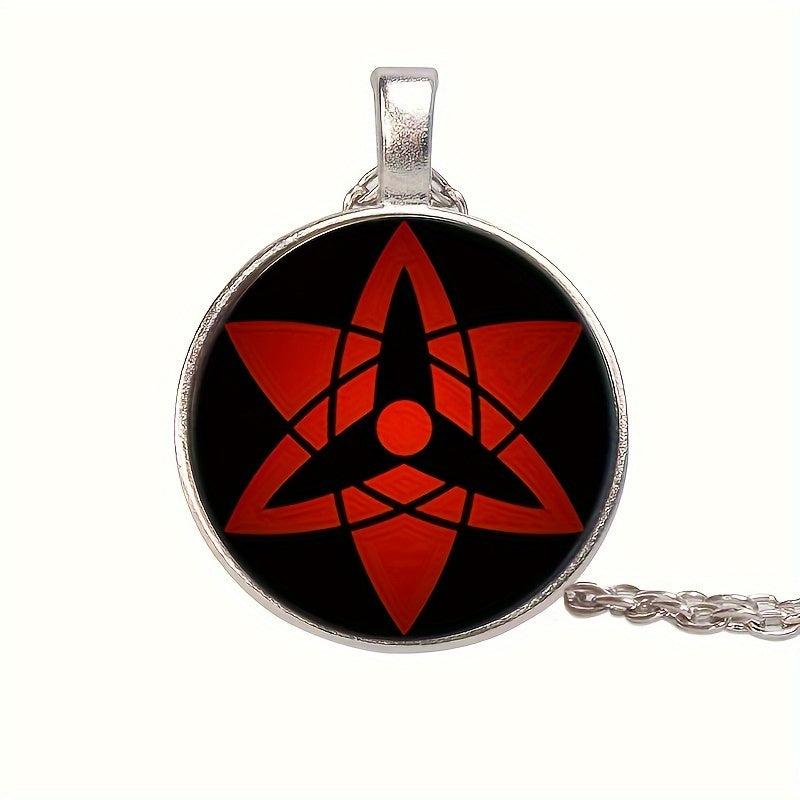 Classic Anime Element Pendant Necklace Versatile Anime Jewelry For Men And Women