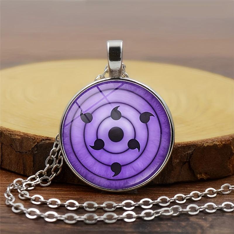 Classic Anime Element Pendant Necklace Versatile Anime Jewelry For Men And Women