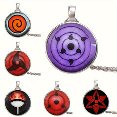 Classic Anime Element Pendant Necklace Versatile Anime Jewelry For Men And Women