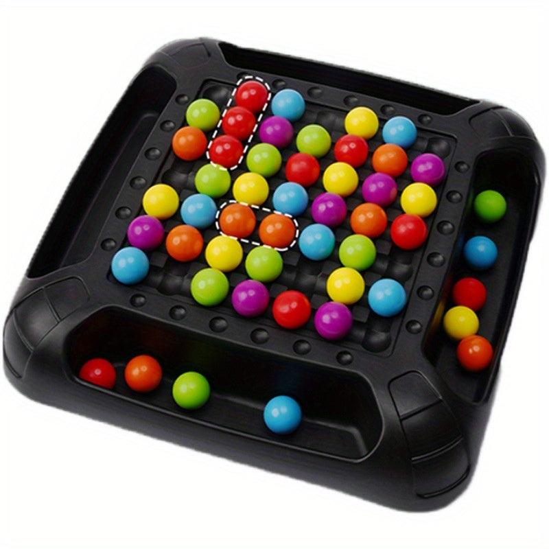 Rainbow Checkerboard Game Educational Interactive Board Game