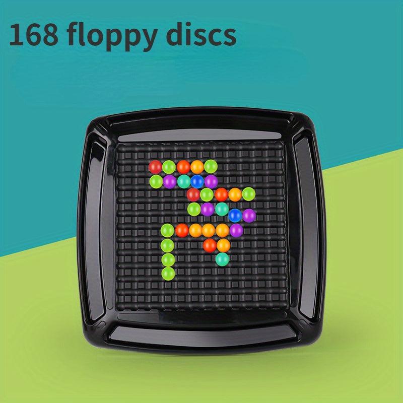 Rainbow Checkerboard Game Educational Interactive Board Game