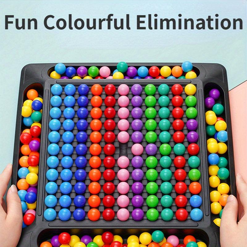Rainbow Checkerboard Game Educational Interactive Board Game