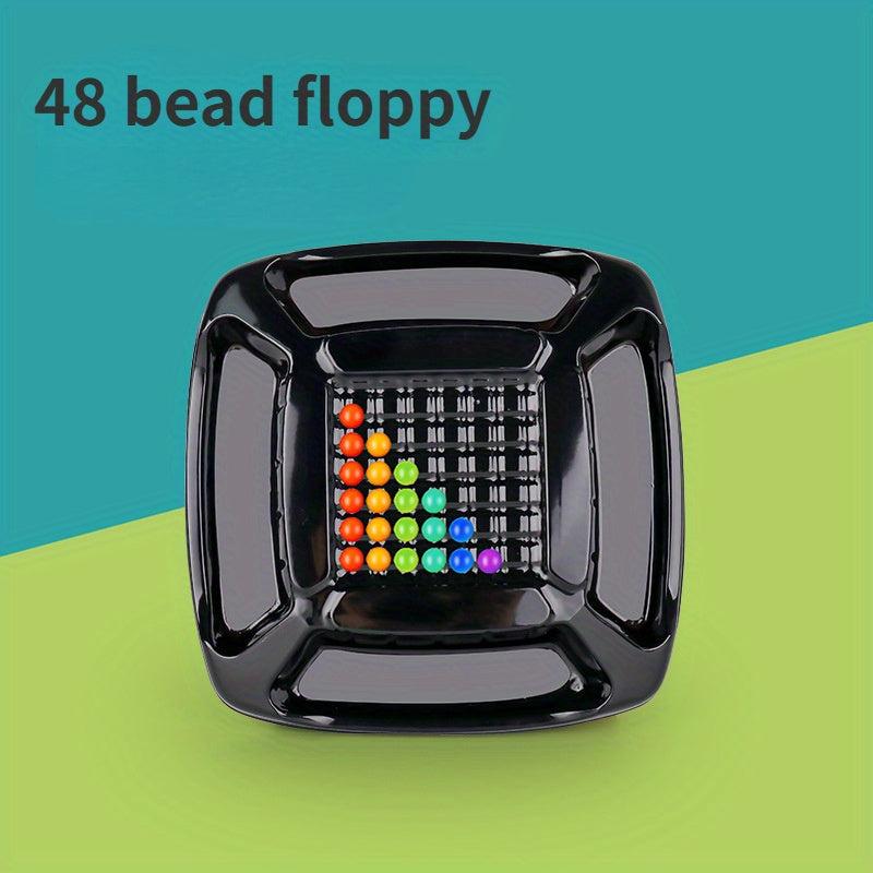 Rainbow Checkerboard Game Educational Interactive Board Game