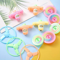 4pcs Set Unique Gyroscope Toys Outdoor Halloween Christmas Birthday