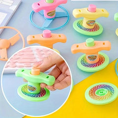 4pcs Set Unique Gyroscope Toys Outdoor Halloween Christmas Birthday