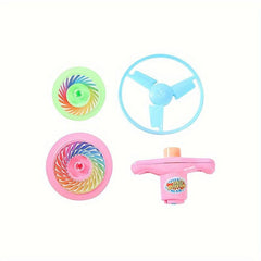 4pcs Set Unique Gyroscope Toys Outdoor Halloween Christmas Birthday