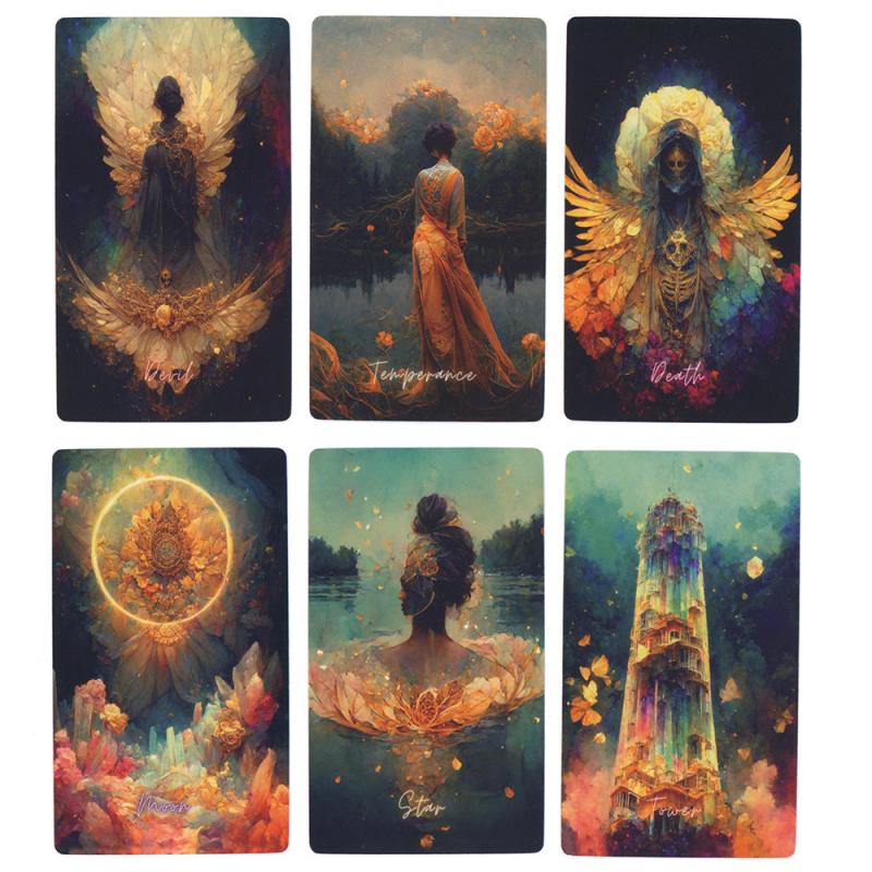 English Deck Tarot Runes Divination Cards 12x7cm