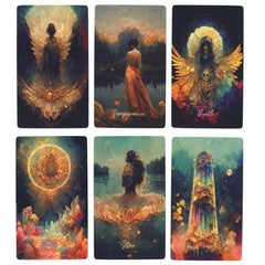 English Deck Tarot Runes Divination Cards 12x7cm