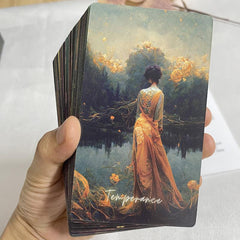 English Deck Tarot Runes Divination Cards 12x7cm