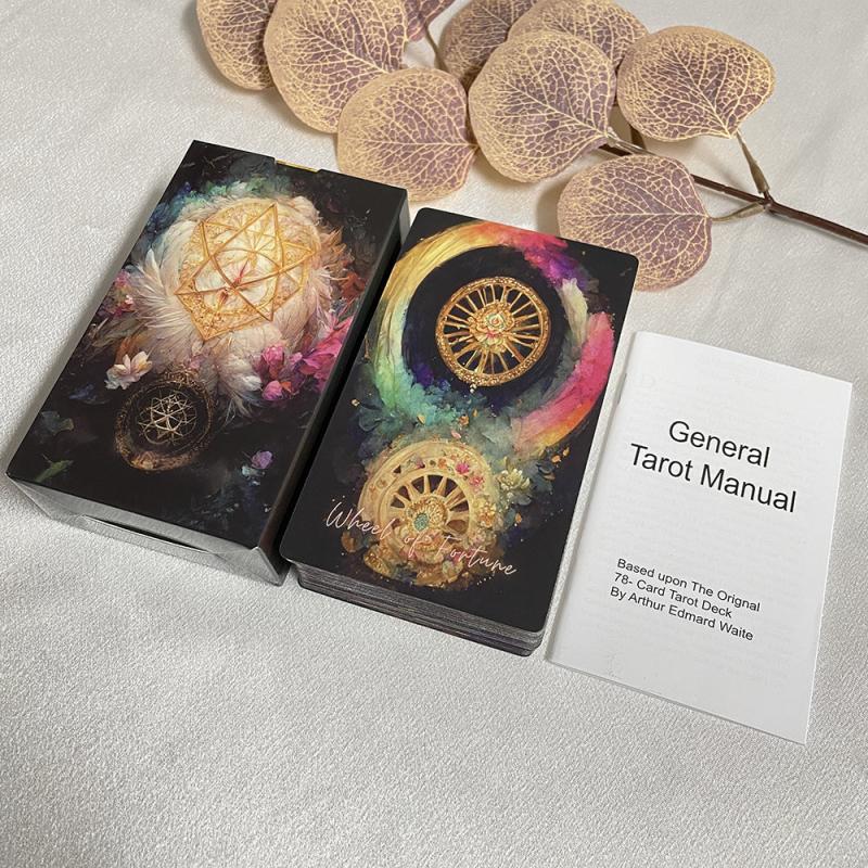 English Deck Tarot Runes Divination Cards 12x7cm