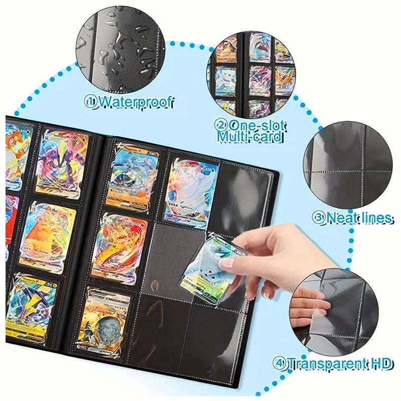 PP Card Album Book for Collectible Cards, Capacity 360 Cards