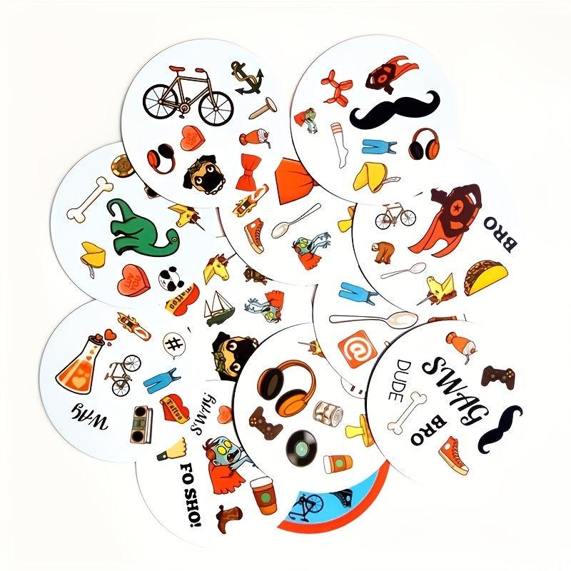 Spot Camping Game Card for Outdoor Fun